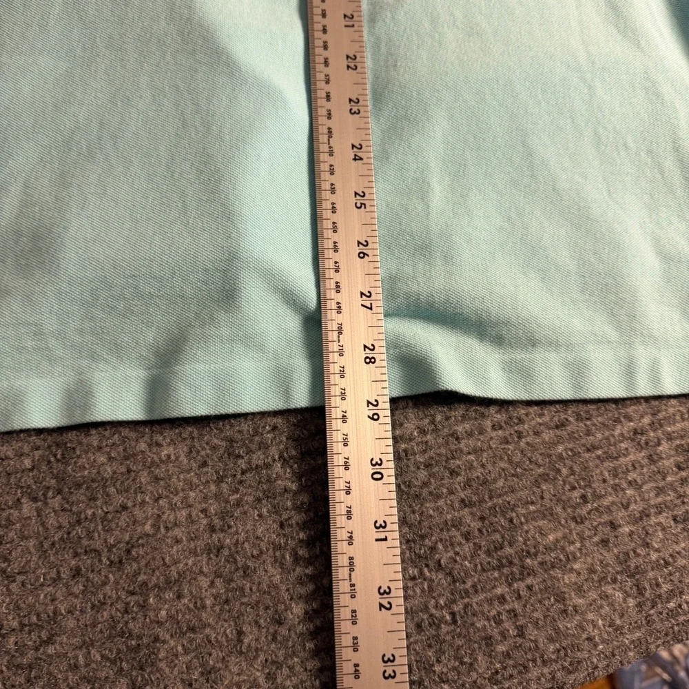 Polo Ralph Lauren Mens Large Light Blue Short Sleeve Pique Polo‎ Shirt Red Pony